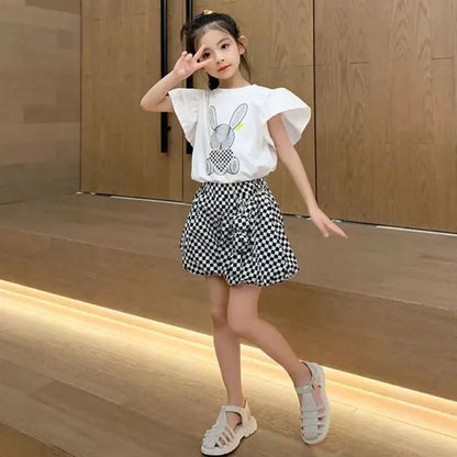 Children's Costumes Girls Clothes From 8 To 12 Years Old Sets 10 7 Girls' Summer Girl Suit 5 6 Kids Set Child Cotton Clothing 4