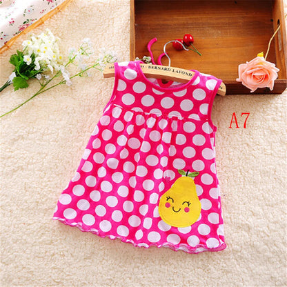Hot Sale Cotton Romper Dress Baby Girls Sister Kids Dresses Cotton Newborn Costum Regular Sleeveless A-Line Girl Dresses