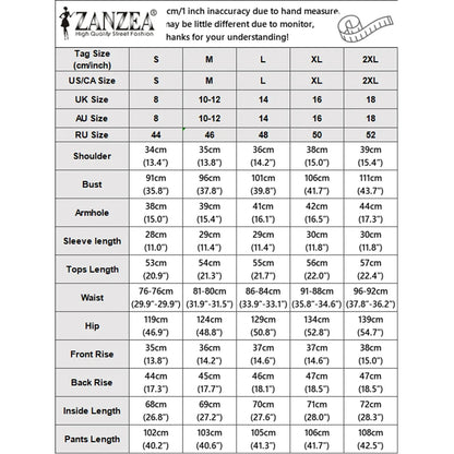 ZANZEA Summer 2 Pieces Sets 2PCS Women OL Work Outfits Square Neck Short Sleeve Blouse Wide Leg Pant Sets Solid Color Tracksuit