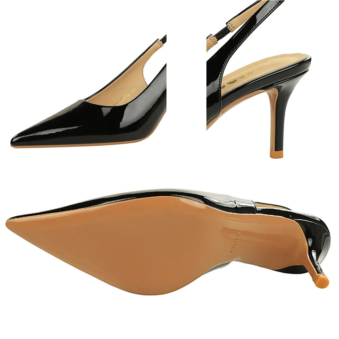 Plus Size 43 BIGTREE Shoes Women Pumps Stiletto Heels 6.5 cm Pointed High-Heeled Sandals Summer Shoes Sexy Lady Party Shoes