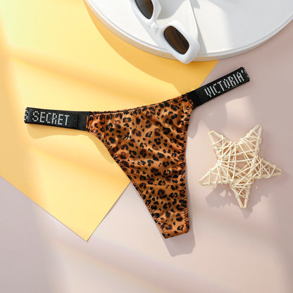 Victoria's Secret Lace Thongs Comfortable Breathable Panty High Waist Underwear Lingerie VS Sexy Women Panties Seamless