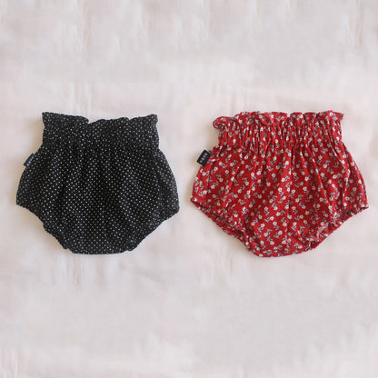 Ircomll 2pcs Summer Toddler Baby Girl Shorts Cotton Linen Floral Breathable Lounge Kids Pants Children Loose PP Pants Shorts