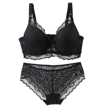 2027New Thin Mode Push Up Bra Sets 34/75 36/80 38/85 40/90 42/95 44/100 BCDE Underwear For Women Lingerie