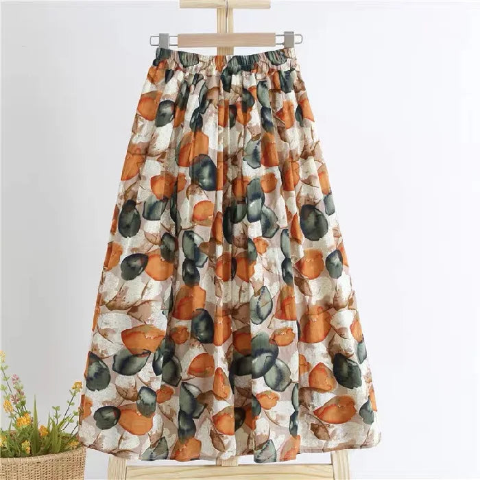 Women's Summer Elegant Fashion Women's Clothing A-Line Floral Office Lady New Arrival Trendy Comfortable Breathable