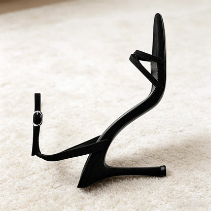 Elegant Ankle-Strap High-Heel Sandals Women Sexy Open-Toe Cross-Tied High-Heels for Ladies Summer 2026 Luxury Designer Shoes