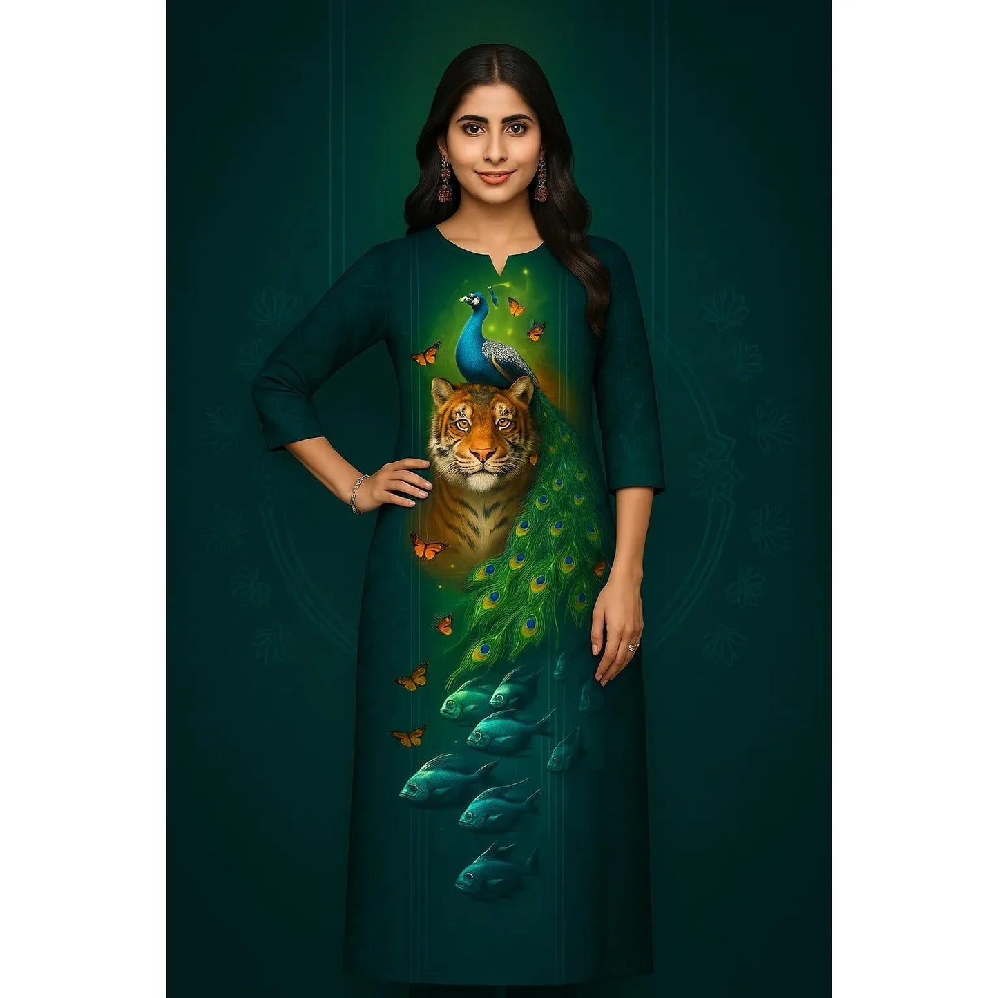 Muslim 2026 Kurt Women's Fashionable And Comfortable Dress With Straight Tube Casual Multiple Designs Islamic Women Clothing