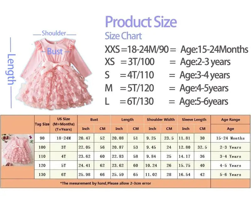 K-Pop Hunters Zoey Mira Rumi Girl Dress 3D Butterfly Casual Dresses Kids Princess Dress Long Sleeve Baby Girls Clothes 2-6Y