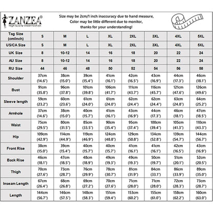 ZANZEA Women's Minimalist Jumpsuits Summer Lapel Neck Long Sleeve Belted Wide Leg Pant Overalls Elegant Office Work Playsuits