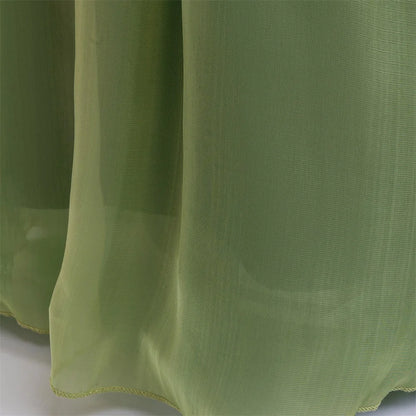 Girl Green Anna Princess Gown Kids Flower Embroidery Party Dress Girls Summer Daily Holiday Clothes Children Fashion Costumes