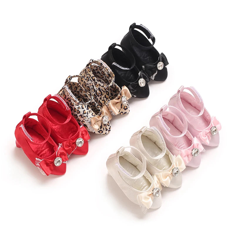Summer Fashion New Female Baby Bow High Heels