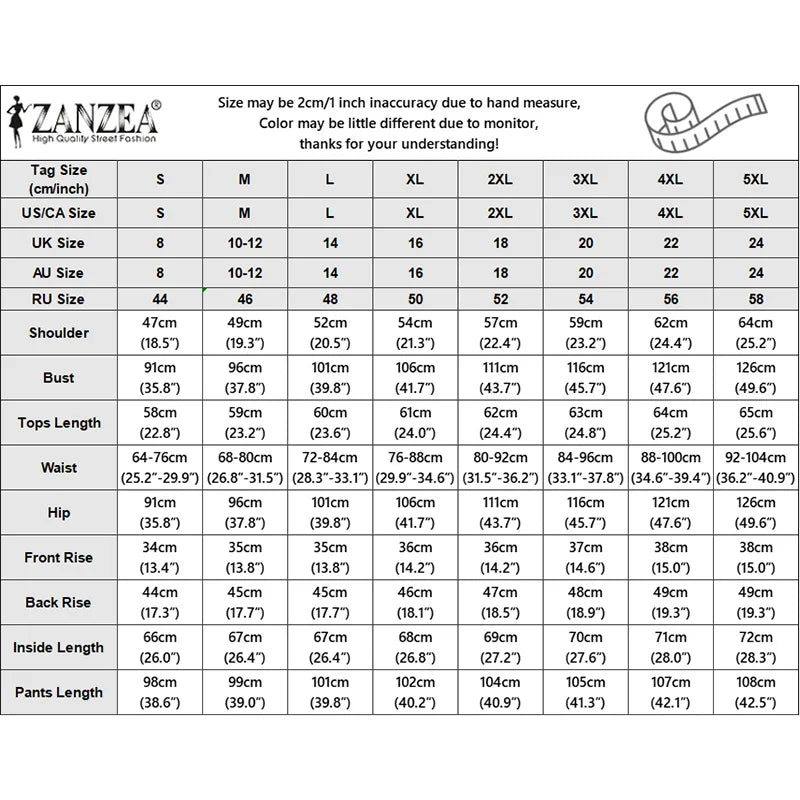 ZANZEA Women 2 Pieces Matching Sets Fashion Striped Tie Patchwork T-Shirt & Wide Leg Pant 2pcs Suits Casual Chic Tracksuits
