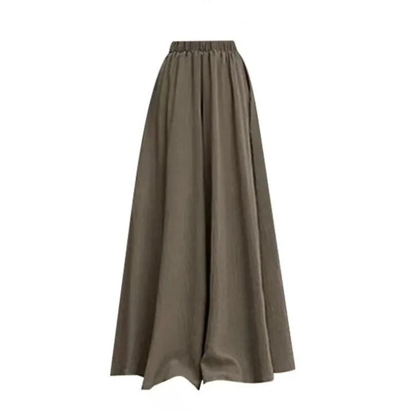 2024 Autumn/Winter New Korean College Style Knitted Vest Shirt Two Piece Set Loose Pants Skirt Three Piece SetWomen's Skirt Pant
