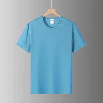 Custom Printed Quick-Drying T-shirts For Men And Women With Logo And Text Short-sleeved T-shirts Original Design Gift Tops 4xl