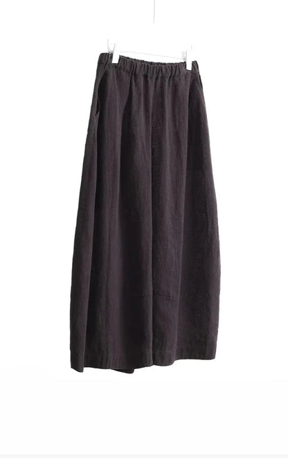 Walking with the Wind~ Linen Wide-Leg Pants, Cropped Pants, Plus-Size Loose Skirt Pants, Casual Women's Pants, New Summer Style