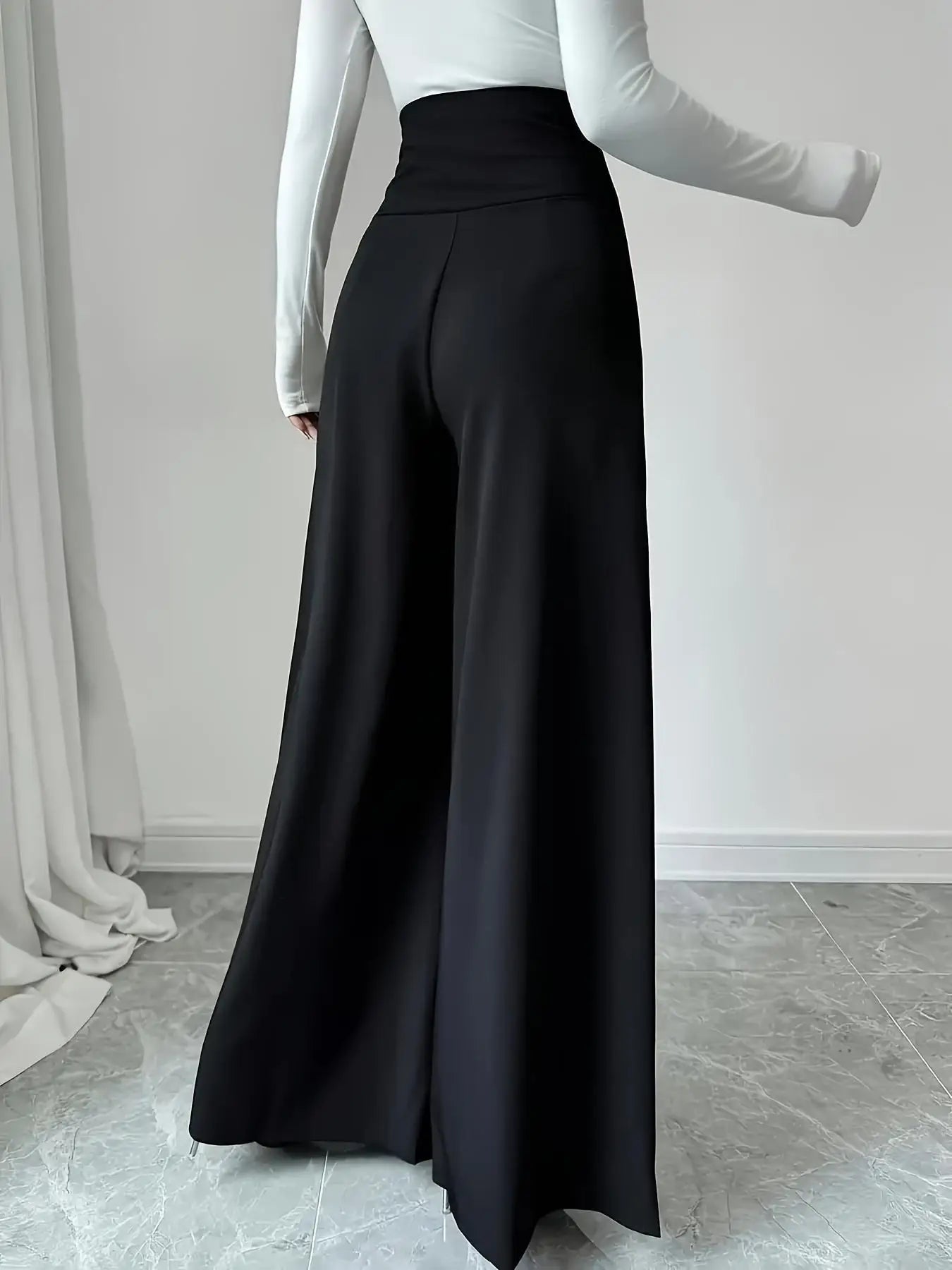 Women's Fashion Pants Straight Office Lady New Arrival Trendy Comfortable Breathable