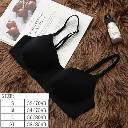 Soft Support Seamless Underwear Comfortable Gathering No Steel Ring Collection Light Thin Breathable Bra Style