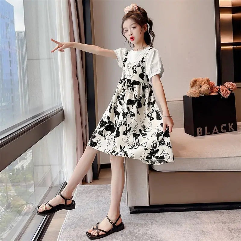 Girl's Academy Style Princess Dress Kids Clothes Girls 8 To 10 Years Dresses From 12 Old Children's Costume Girls' 11 Casual 14