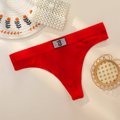 Victoria's Secret Comfortable Breathable Panty High Waist Underwear Sexy Lingerie Women Panties Seamless Lace Thongs