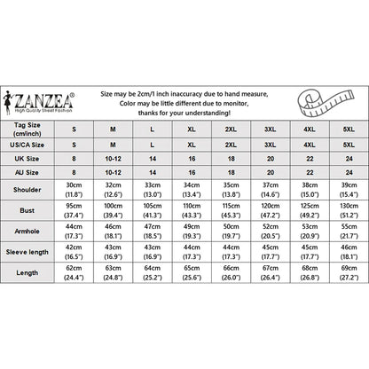 ZANZEA Women's Polka Dots Patchwork Blouses Elegant Square Neck 3/4 Puff Sleeve Pullover Tops Spring Summer Woman Clothes S-3XL