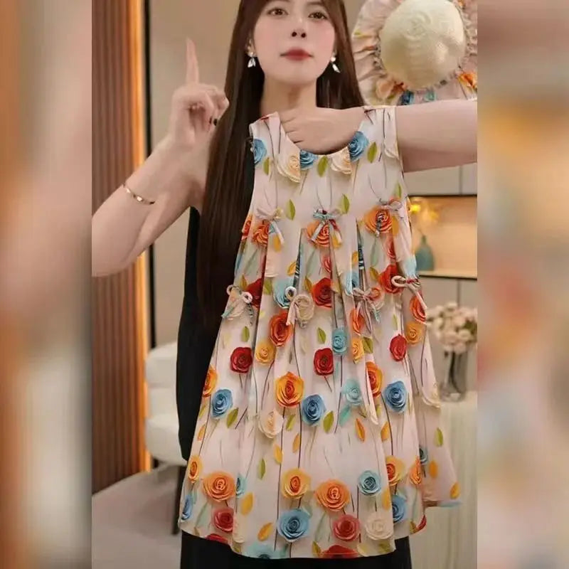 Summer Dress Girl 2025 New Child Casual Girls Ball Gown Dresses for School Elegant Vest Princess Dress Kids Clothes 3 To 12 Year
