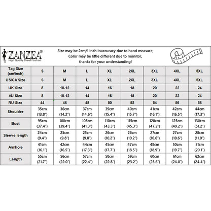 ZANZEA Elegant Ruffled Trim Blouses for Woman V-Neck Short Puff Sleeves Solid Color Tops Summer Casual Date Nights Blusas Mujer