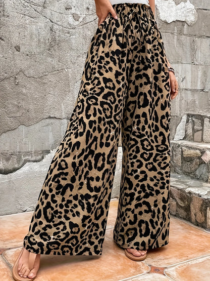 Elegant Directed Women's Loose Wide Leg Straight Pants Sophistication Comfort High Waist Long Trousers