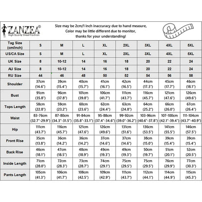 ZANZEA Women Street Fashoin Matching Pant Sets Summer Asymmetrical Hem Sleeveless Tops & Wide Leg Pants 2 Pieces Suits Outfits