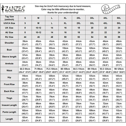 ZANZEA Fashion Women 2 Piece Pant Sets Minimalist V-Neck Long Sleeve Blouses and Wide Leg Pants Suits Commuting Woman Outfits
