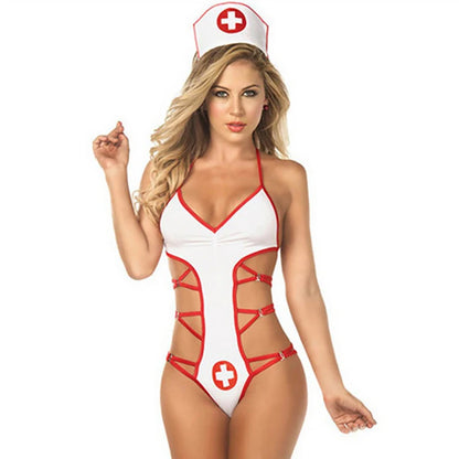 Hot Cosplay Uniform Open Bra Fantasy Miniskirt Nightwear Garter Bra Sets Sexy Costumes Women's Outfit Lingеrie Set Exotic