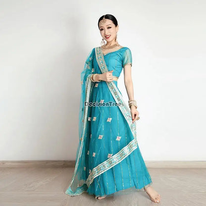 2025 indian traditional clothing pakistani sarees dress women elegant clothing party dress cosplay dance wear stage dress a9