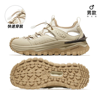 GOLDEN CAMEL Hiking Sandals Women Sports Quick-dry Water Shoes Beach Sandal Shoes Non-slip Wading Shoes for Men Casual Walking