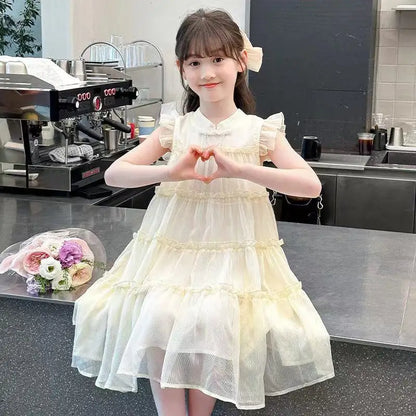 Cake Skirt Women's Dress Girl Clothes 9 Years To 10 Teen Holiday Dresses Puffy Girls Year Old 12 4 Festive Luxury 7 8 Kids 2025