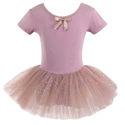 Summer Casual Ballerine Girl Dress Tutu Dance Ballet Children's Clothing Gymnastics Girls Dresses Ballet Leotards Vestidos