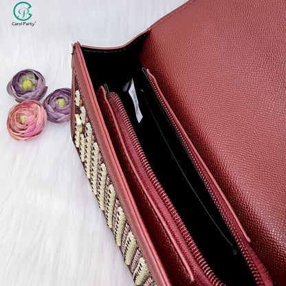 QSGFC New Luxury Women's Shoes Comfortable SS Class High Heels Bag in Spring, Summer, and Autumn
