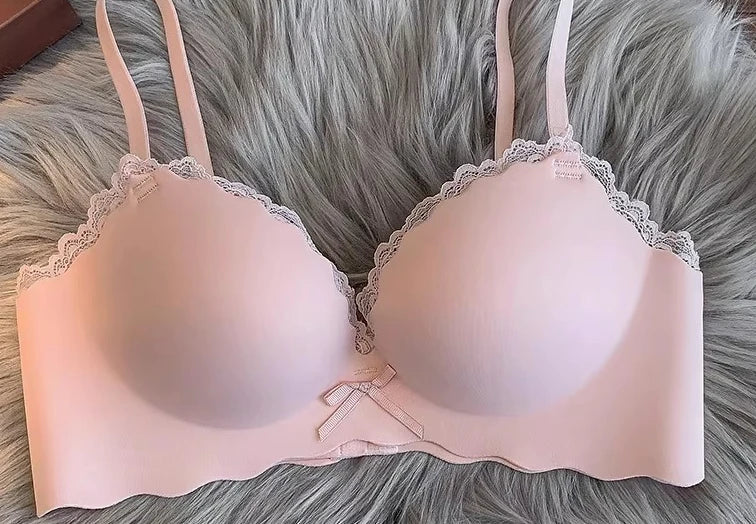 Hot Selling Ladies Push Up Bra Set Seamless Wireless Support Anti-Sagging Comfort Lingerie S-XL for Young Women Soft Daily Wear