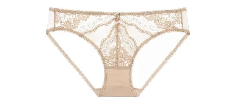 BANERDANNI La Parlé Elegant Floral Lace Bra Set Large Bust Looks Smaller Lightweight Breathable Pure Desire Bra & Set Hot Seller
