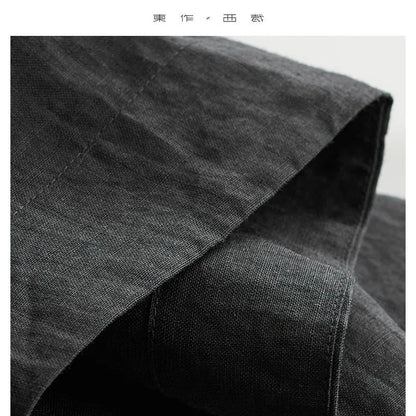 21 Count Ramie Elastic Waist Plus Size Casual Pants Loose Linen Women's Trousers 2026 Spring/Summer Women's Fashion
