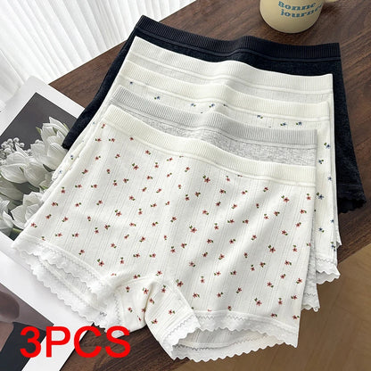 Women's Summer Shorts for a Dress Sports Fashion Female Boxer Shorts Underwear Skirt Panties Under the Safety Short Pants Trunk