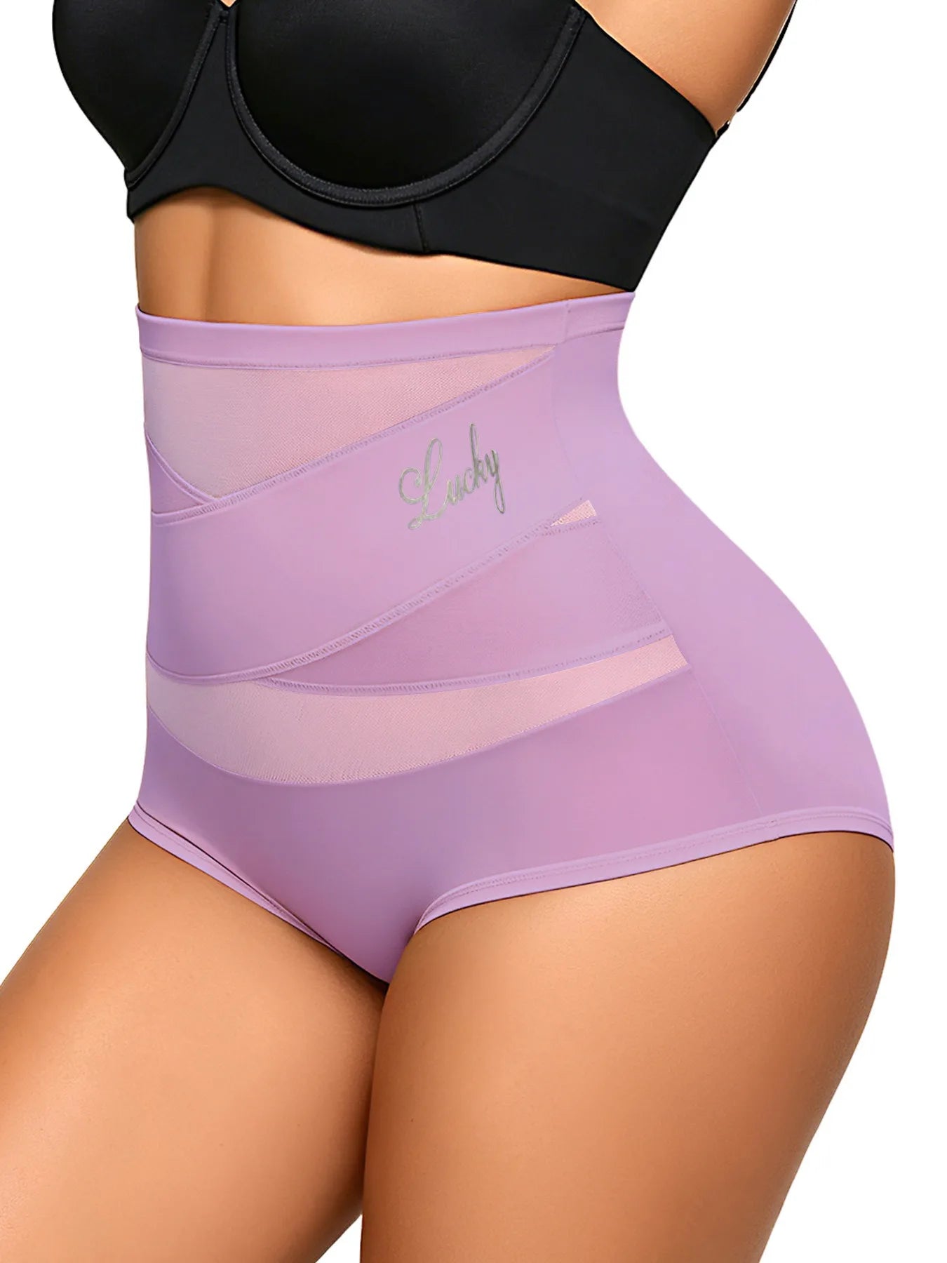 High Waist Tummy Control Shapewear for Women Plus Size Butt Lifting Body Shaper Underwear