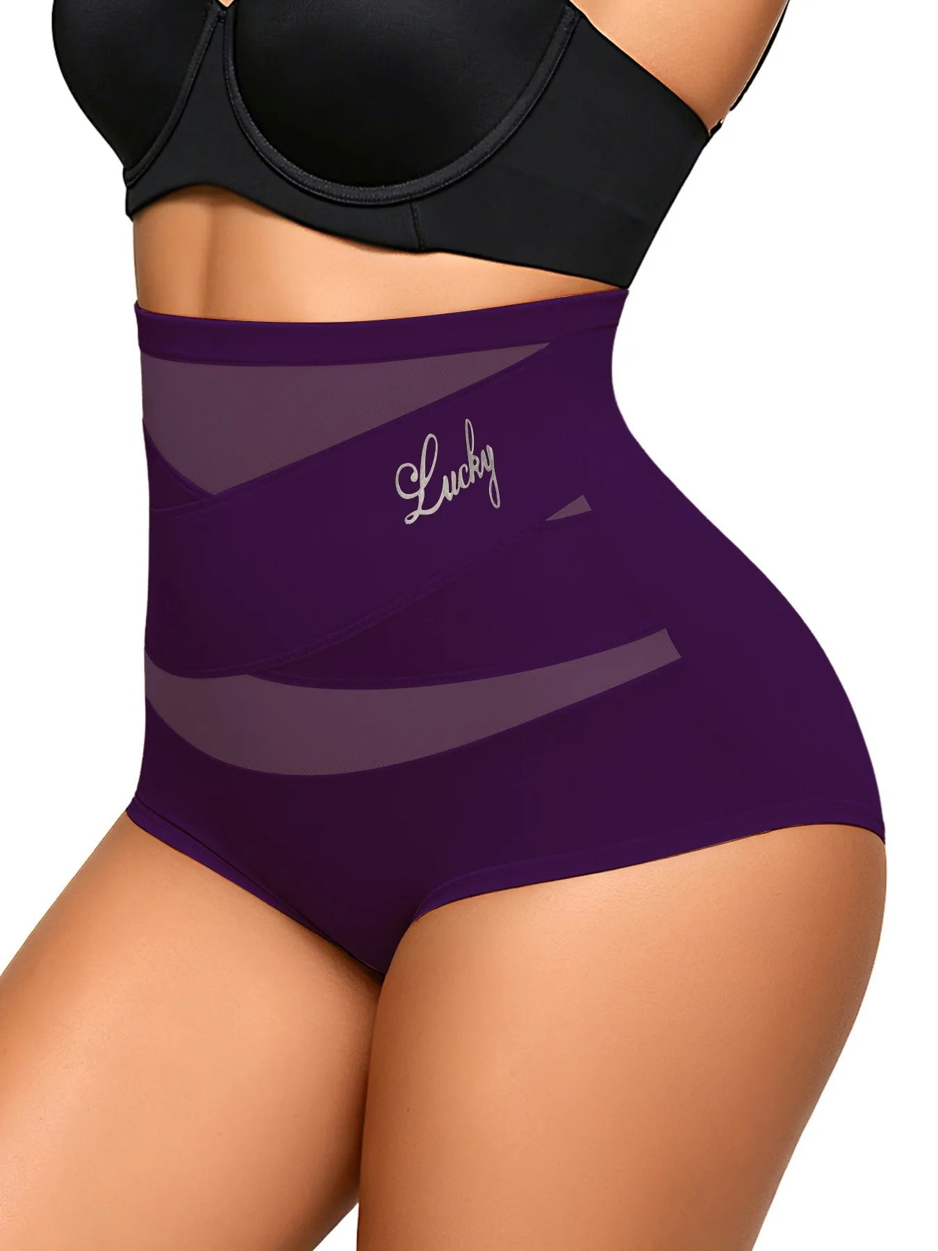 High Waist Tummy Control Shapewear for Women Plus Size Butt Lifting Body Shaper Underwear