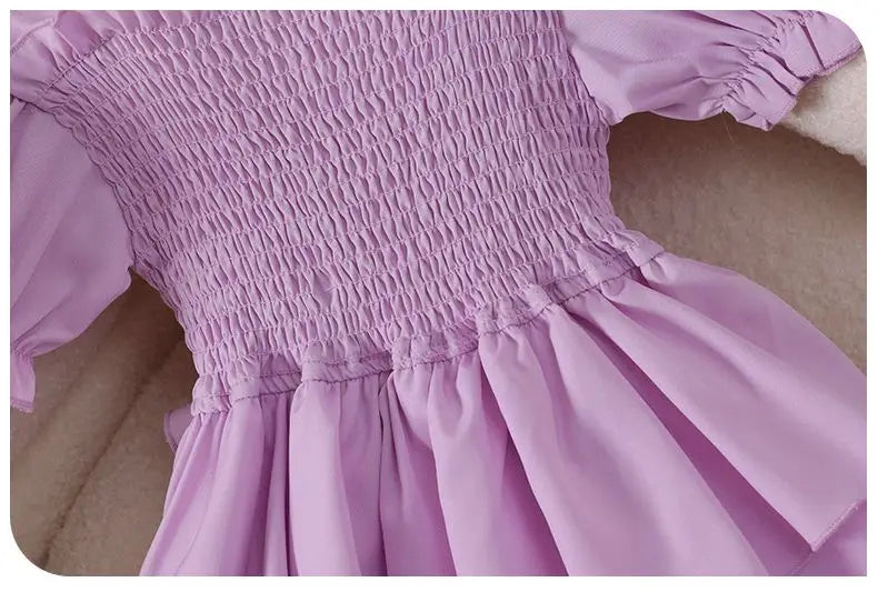 Girls Dress Summer Princess 2026 Casual Kids Dress Birthday Ball Part Gift Children Princess Dresses Vestido Teen 6 8 10 12 14 Y