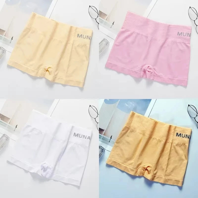 1/4Pcs Women's Seamless Safe Short Short Tight for Women Safety Pants Under Shorts Women Legging Shorts Style Boxer String Femme