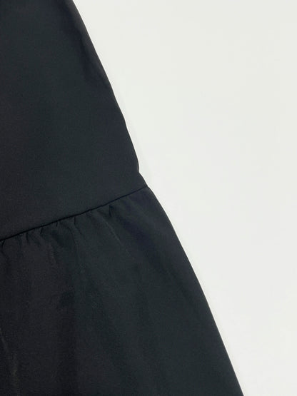 Women's Flounce Hem Skirt - Bestseller Solid Color High Waist A-Line Skirt, Casual Loose Fit & Versatile for Daily Outfits