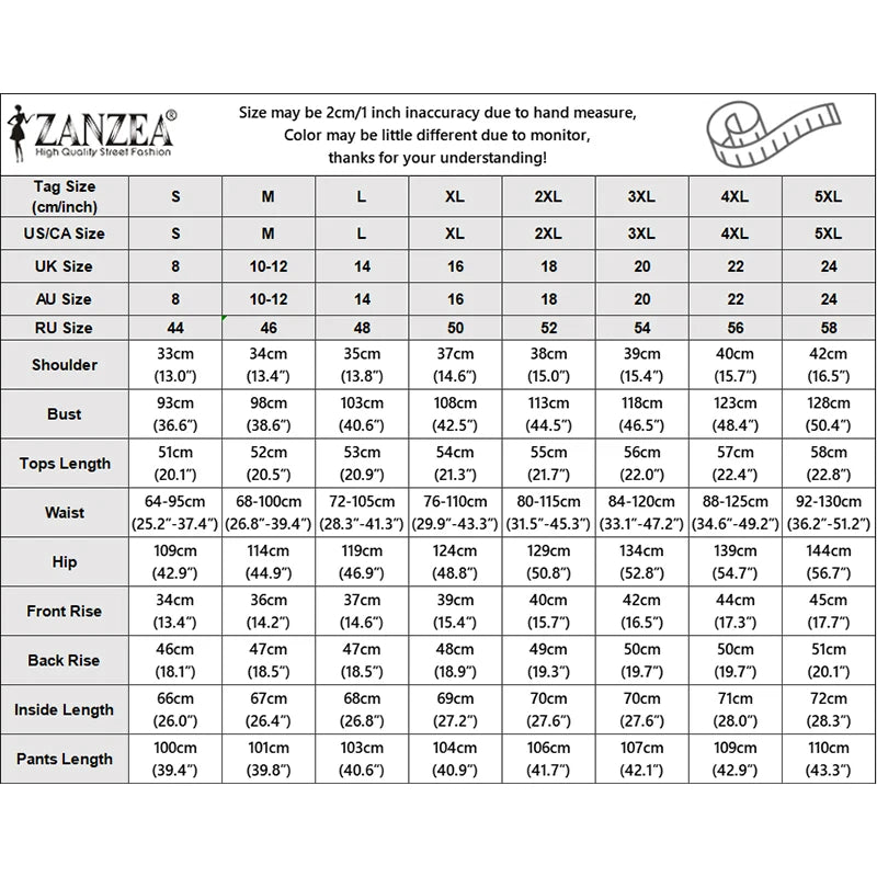 ZANZEA Summer Elegant V Neck Sleeveless Striped Lace Trim Blouse Pants Sets Women Outfits Casual OL Work Tracksuit 2 Pieces Sets