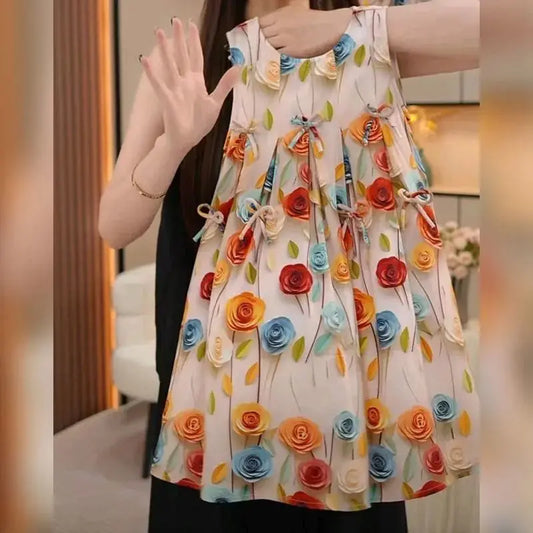 Summer Dress Girl 2025 New Child Casual Girls Ball Gown Dresses for School Elegant Vest Princess Dress Kids Clothes 3 To 12 Year