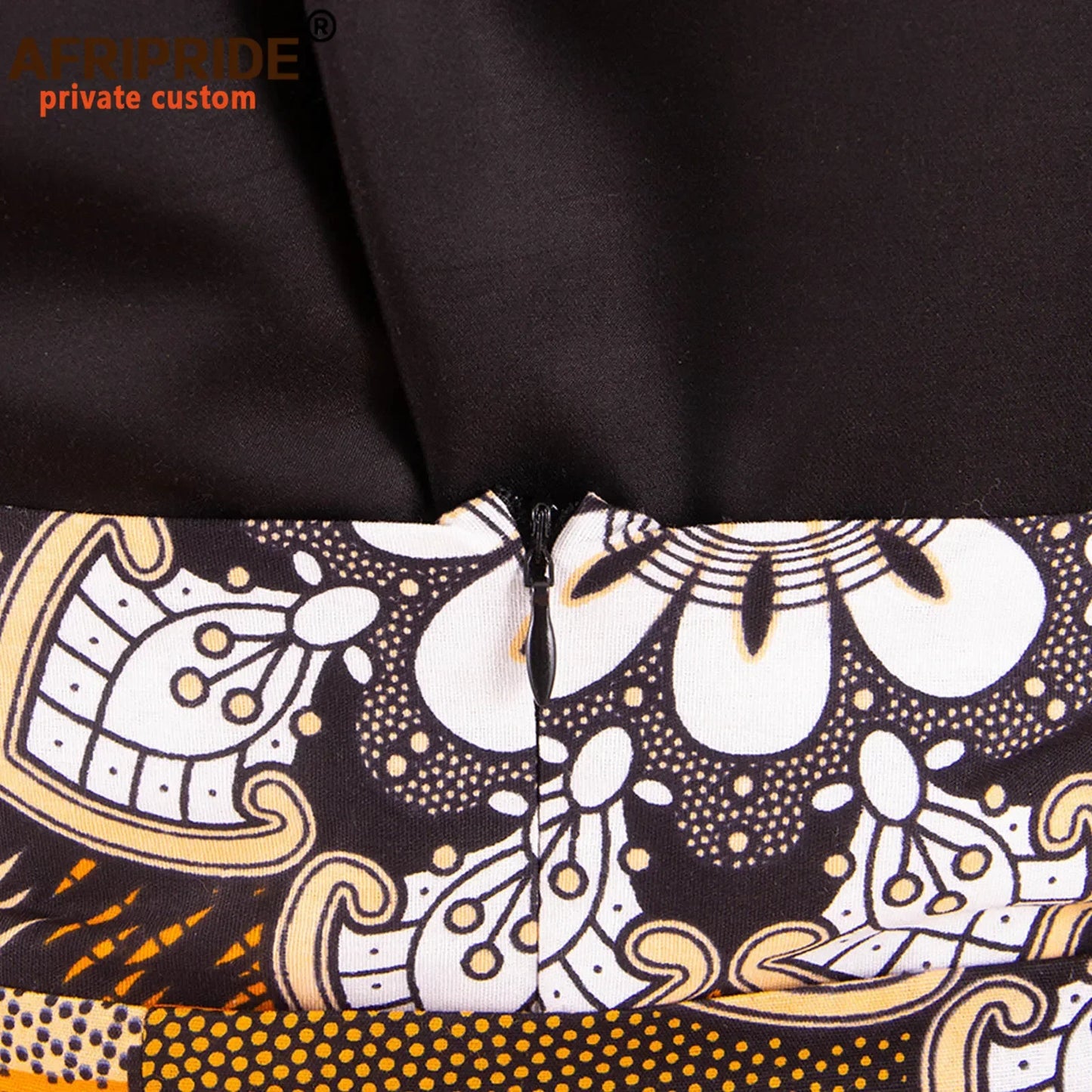 2026African Pants for Women Plus Size Wear Trousers Customzied High Waist Full Length Back Zipper Pants with Sashes A1821002