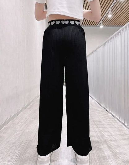 Kids' Breathable Ice Silk Anti Mosquito Loose Straight Leg Pants 2026 Summer Casual Wear