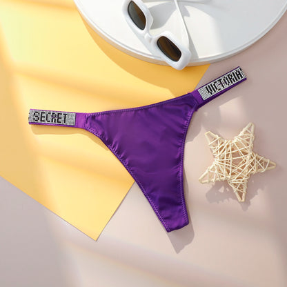 VS Sexy Lingerie Victoria's Secret Women Panties Seamless Lace Thongs Comfortable Breathable Panty High Waist Underwear