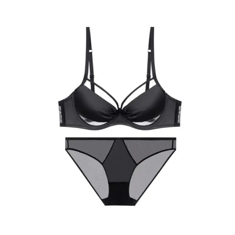 섹시 Push Up Bra Victoria Style - Wireless Slimming Lingerie Large Breasts, French Thin Tapered Bralette Anti Sag T-Shirt Bra