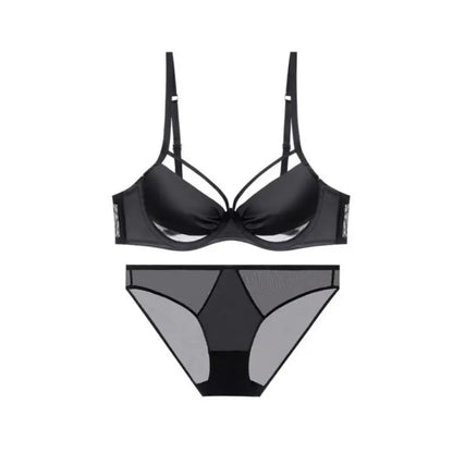 섹시 Push Up Bra Victoria Style - Wireless Slimming Lingerie Large Breasts, French Thin Tapered Bralette Anti Sag T-Shirt Bra